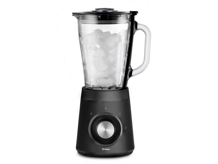 Trisa Electronics Standmixer, Schwarz, Kunststoff, 24x37x17 cm, Kochgeschirr, Küchengeräte, Mixer