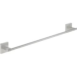 Grohe, Handtuchhalter + Handtuchhaken, Start Cube QuickFix Badetuchhalter, 600mm, klebbar, supersteel