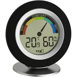TFA® COSY 30.5019 Hygrometer schwarz