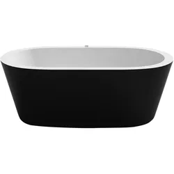 Jet-Line, Badewanne, Badewanne MAGGIORE schwarz (170 cm, 80 cm)