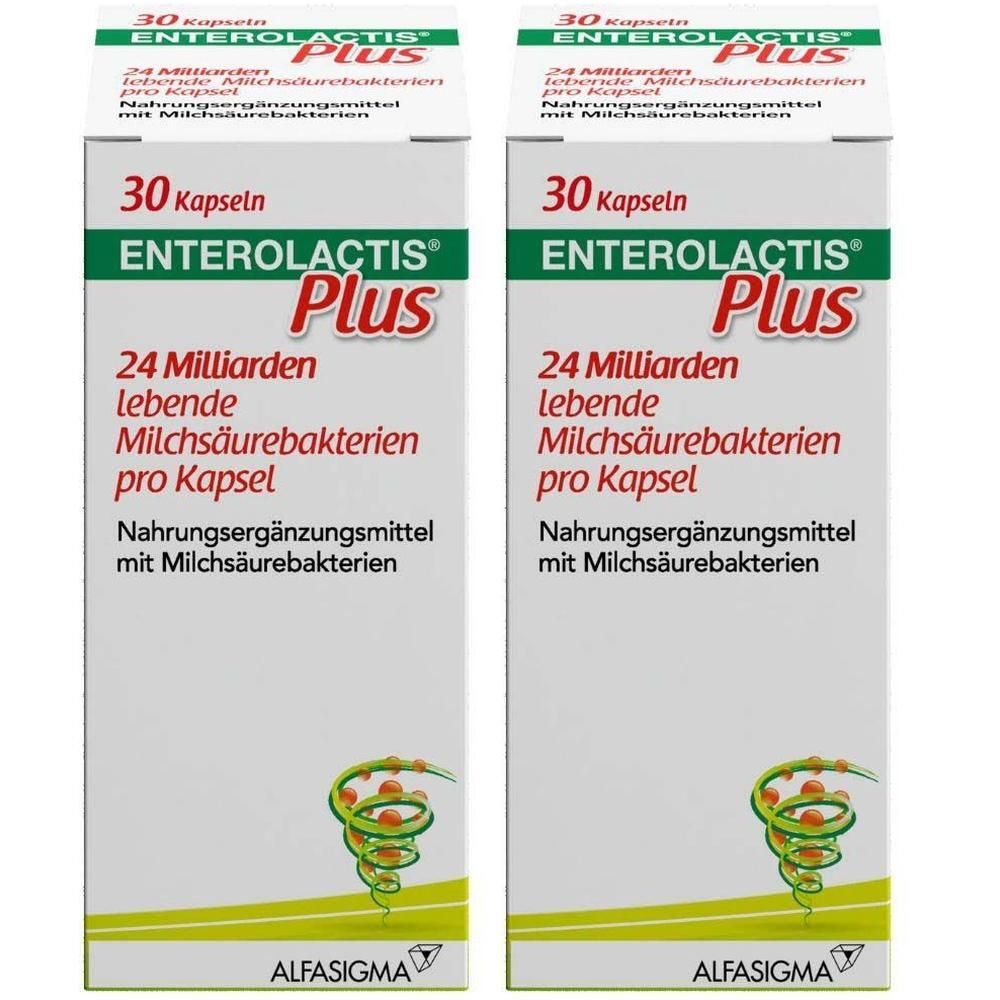 Enterolactis Plus Kapseln x2 2x30 St
