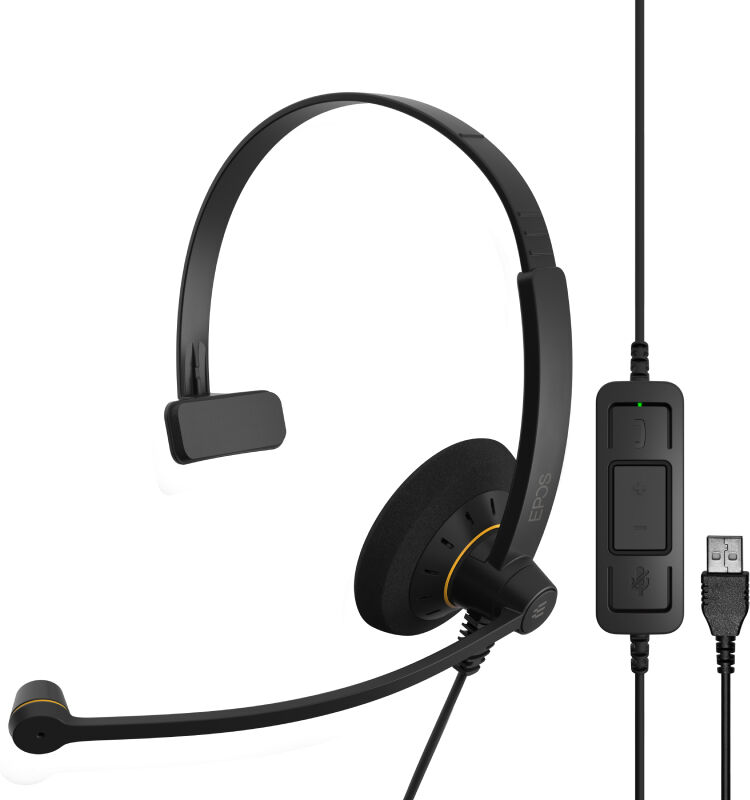 EPOS IMPACT SC 30 USB ML - Mono   Casque Casque USB filaire 1 écouteur pour Skype For Business