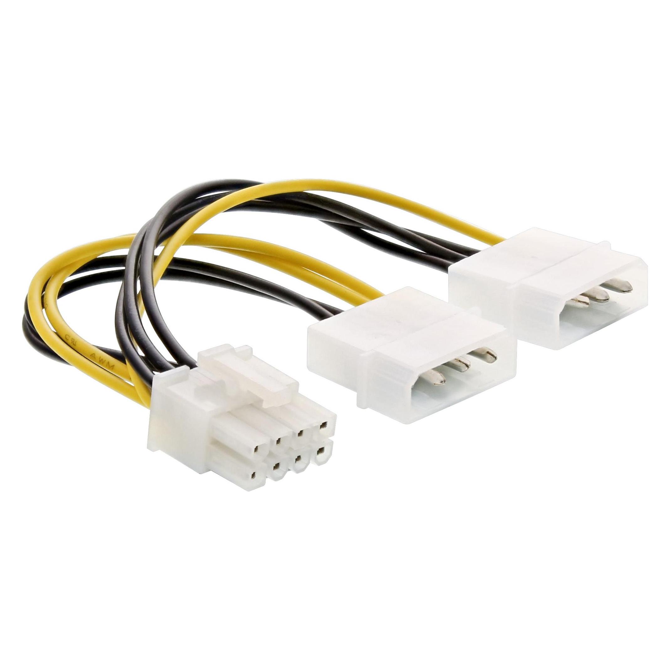 InLine Stromadapter intern (15 cm) (26628C)