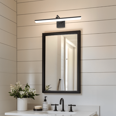 Zena   Bathroom Light   Matte Black / Cool White (6000k)   MOD LIGHTING