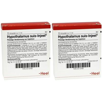 Hypothalamus suis Injeel Ampullen 2x 2x10 St