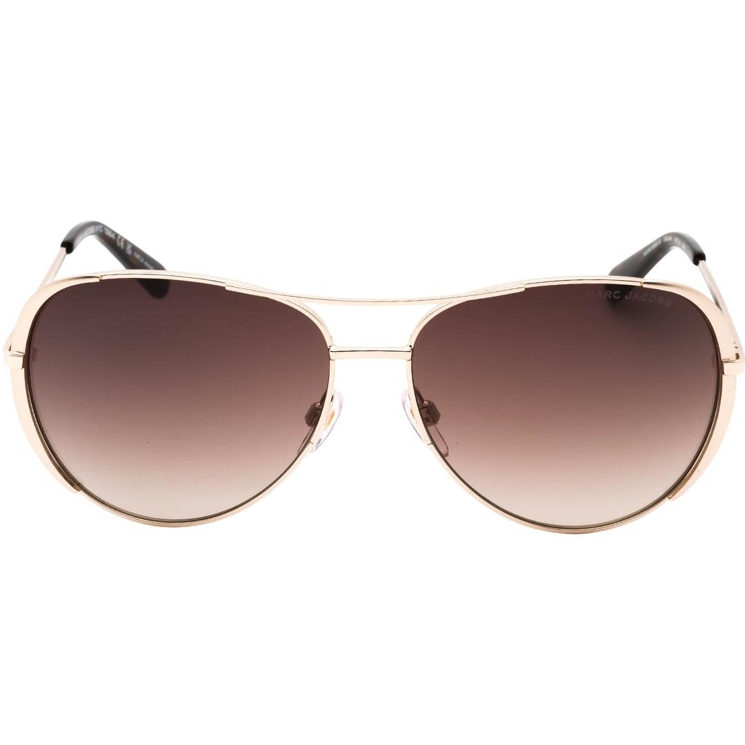 Marc Jacobs Braune SF-Linsengold-Sonnenbrille