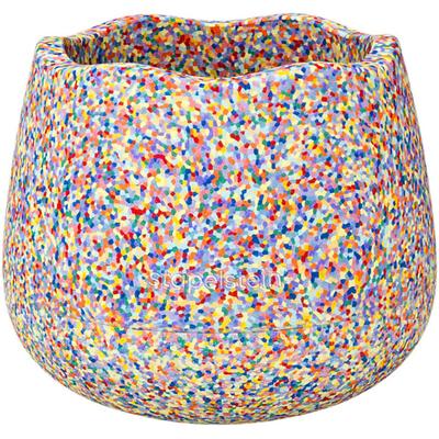 Balancetrainer STAPELSTEIN "Stapelstein Base", bunt (super confetti), Balancetrainer, Kinder, B/H/L: 27cm Ø 31,5cm, EPP (Expanded Polypropylene), gemustert, Balance-Basis für dynamisches Sitzen; Made in Germany, H:27cm Ø:31,5cm