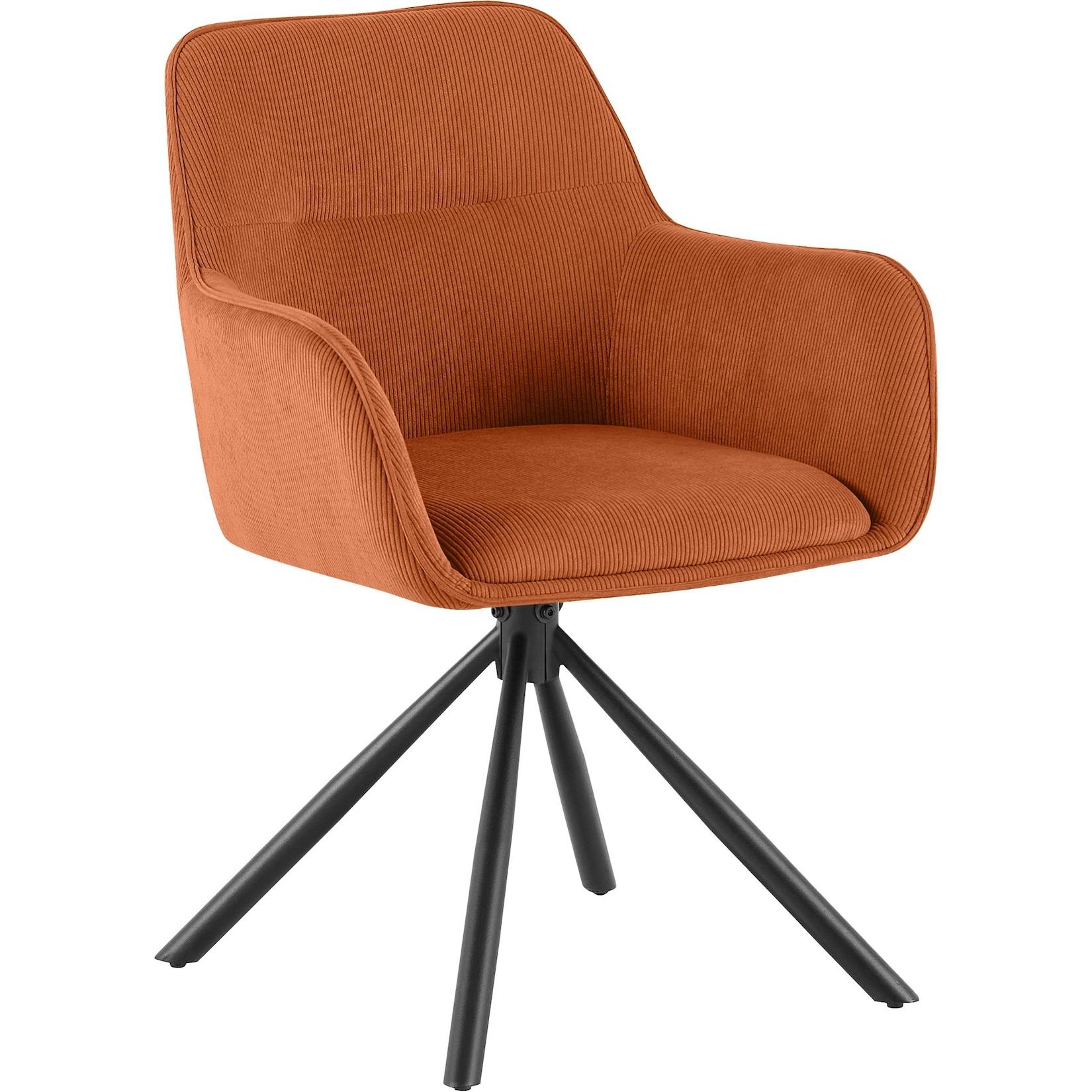 CLP Stuhl Tipton Cord Farbe: orange