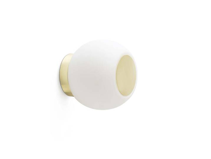Plafonnier & applique LED Moy 4W 3000K IP44 doré\, blanc