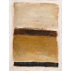 Originalbild OCHRE SQUARE (LBH 90x120x2 cm) - bunt - LBH 90x120x2 cm