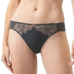 Mey Delightful Thong Grau Polyamid 42 Damen