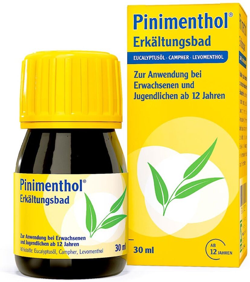 Pinimenthol Erkältungsbad ab 12 Jahre