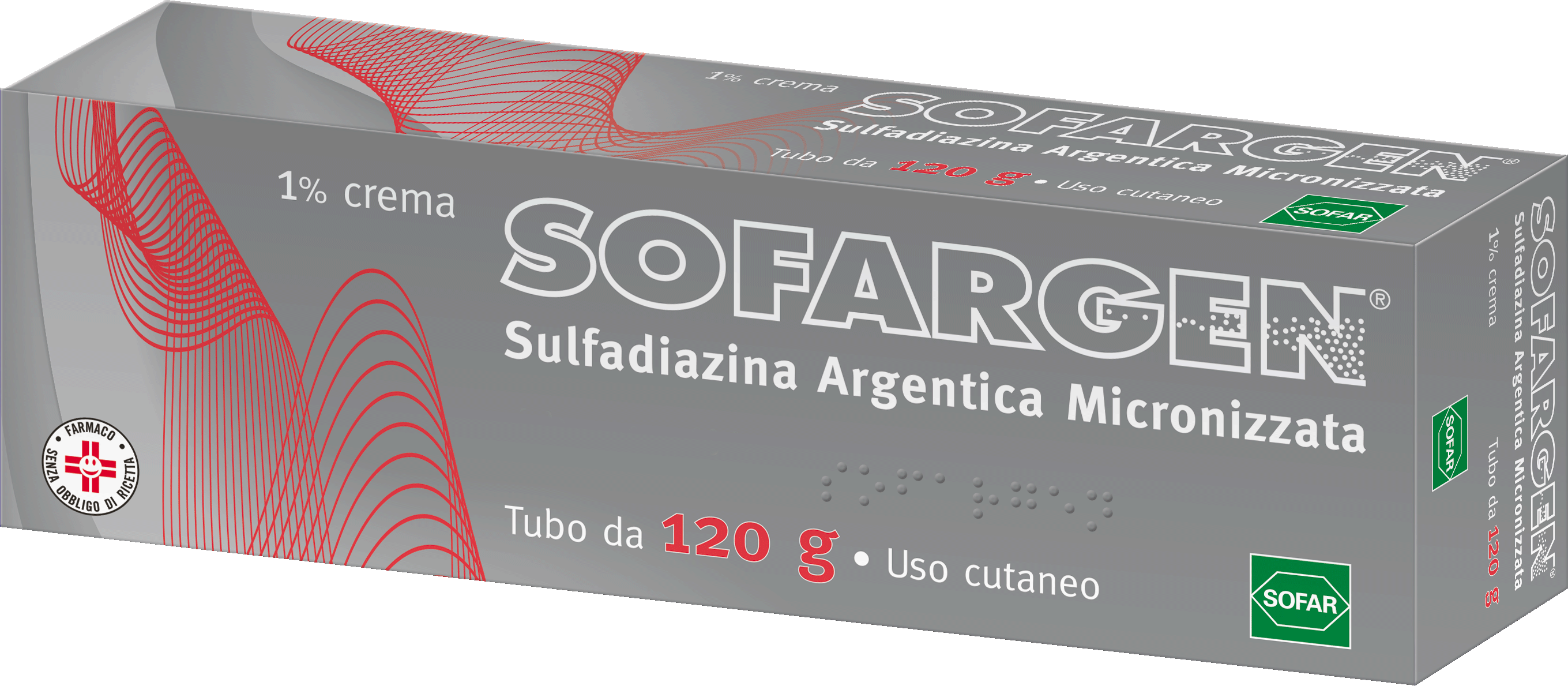 Sofar gen Crema 1% Sulfadiazina 120 g