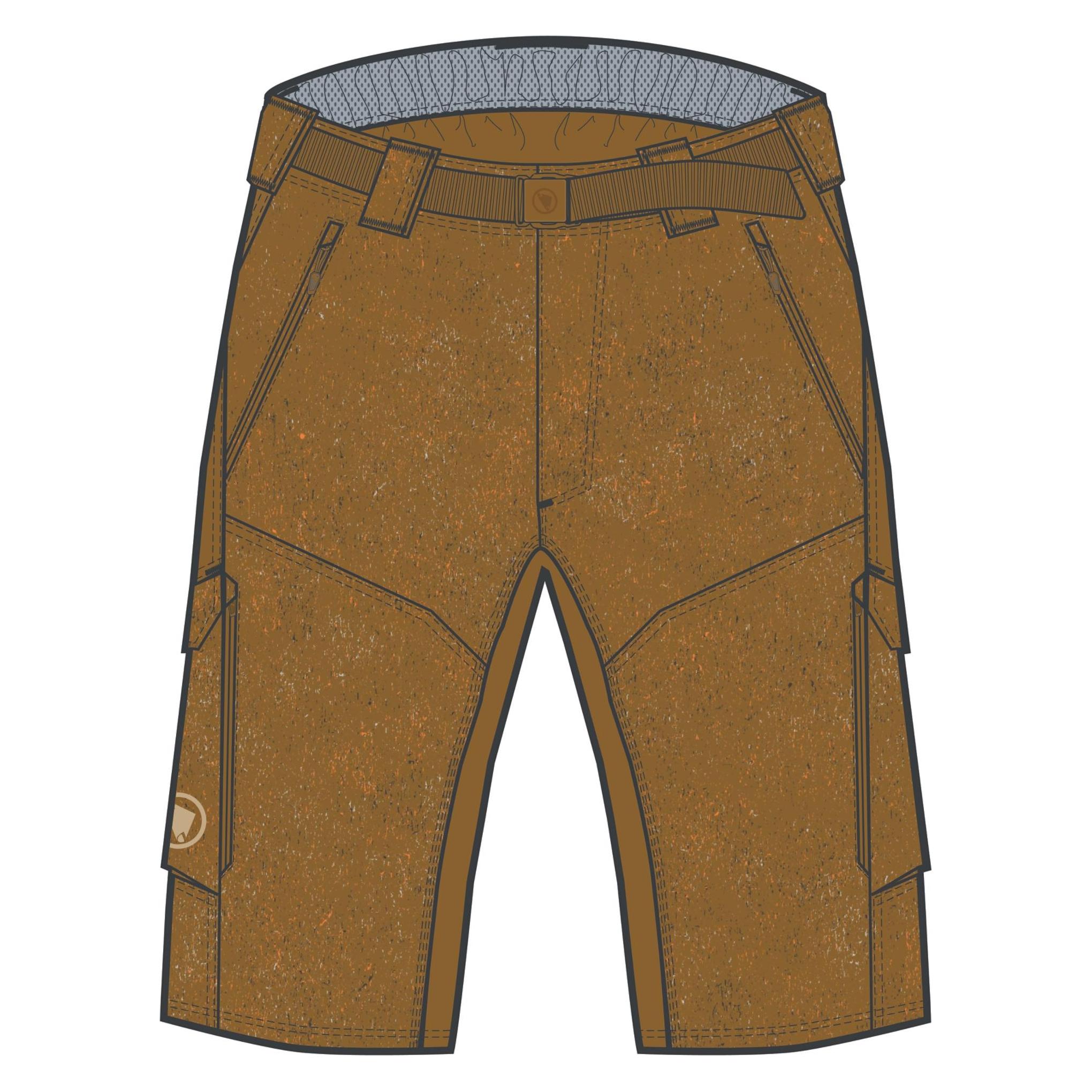 Endura Hummvee Shorts mit Innenhose (3XL) (R-E8117BZT)