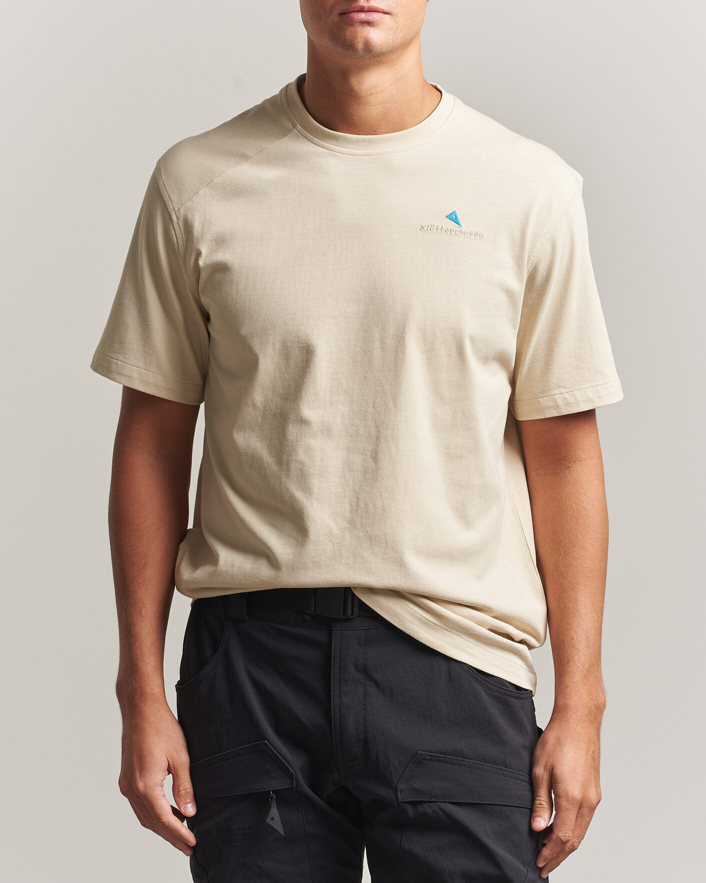 Klättermusen Root Logo T-Shirt Clay men L Hvid