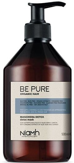 Be Pure Detox Mask Normal Oily Prone Hair 500 ml