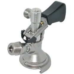 Ich-zapfe Zapfkopf - Keg Verschluss, Kombi - Fitting, seitlicher Ausgang, Getränkespender Zubehör