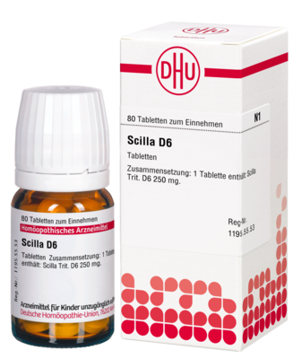 DHU-Arzneimittel GmbH & Co. KG SCILLA D 6 Tabletten 80 St 02808261