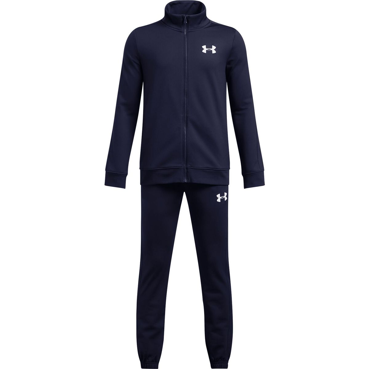 Under Armour Rival Knit Track Suit blue white (410) XS 1363290-410-YXS