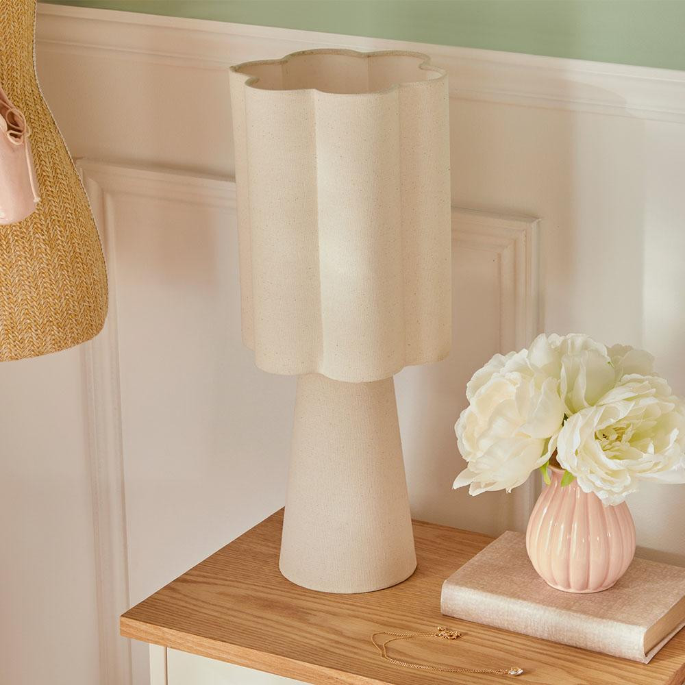 Zesso Tafellamp Katrin, beige