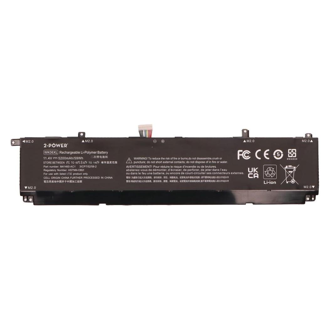 2-Power Main Battery Pack 11.4V 5200mAh (5200 mAh) (CBP3906A)