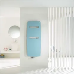 Zehnder Design-Heizkörper Vitalo Spa VIT-150-050, 1500x16x490 mm, RAL 9016, 1 oder 2 Handtuch-Aussparungen, Kupferrohr-Heizregister in Graphit-Aluminium-Konstruktion