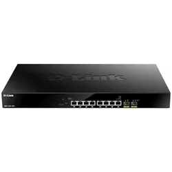 D-Link PoE Switch DMS-1100-10TP 10 Port (10 Ports), Netzwerk Switch, Schwarz