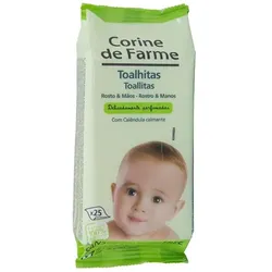 Corine De Farme Corine De F Toallitas Rostro y Manos Pieles Sensibles 25 Ud