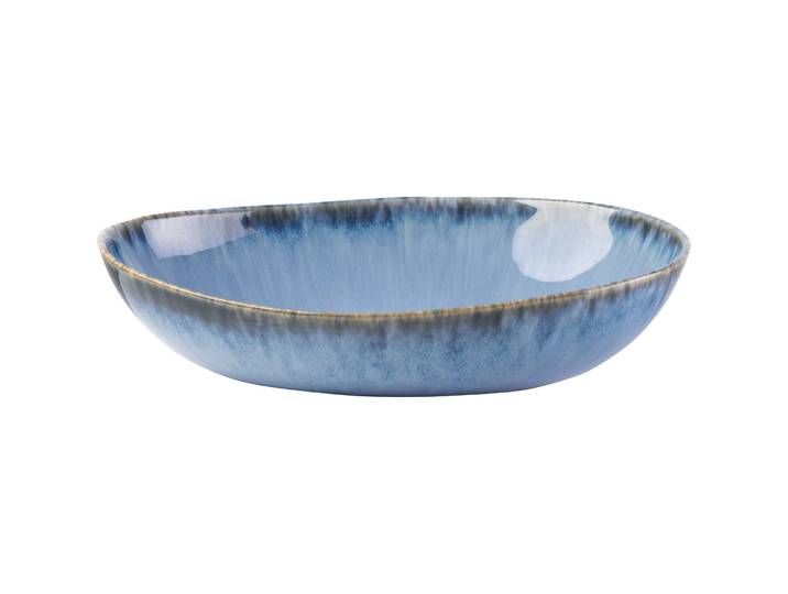 Gipfelstück Schüssel Wilde Schlucht blau Keramik D 26.5 cm 1 Stk