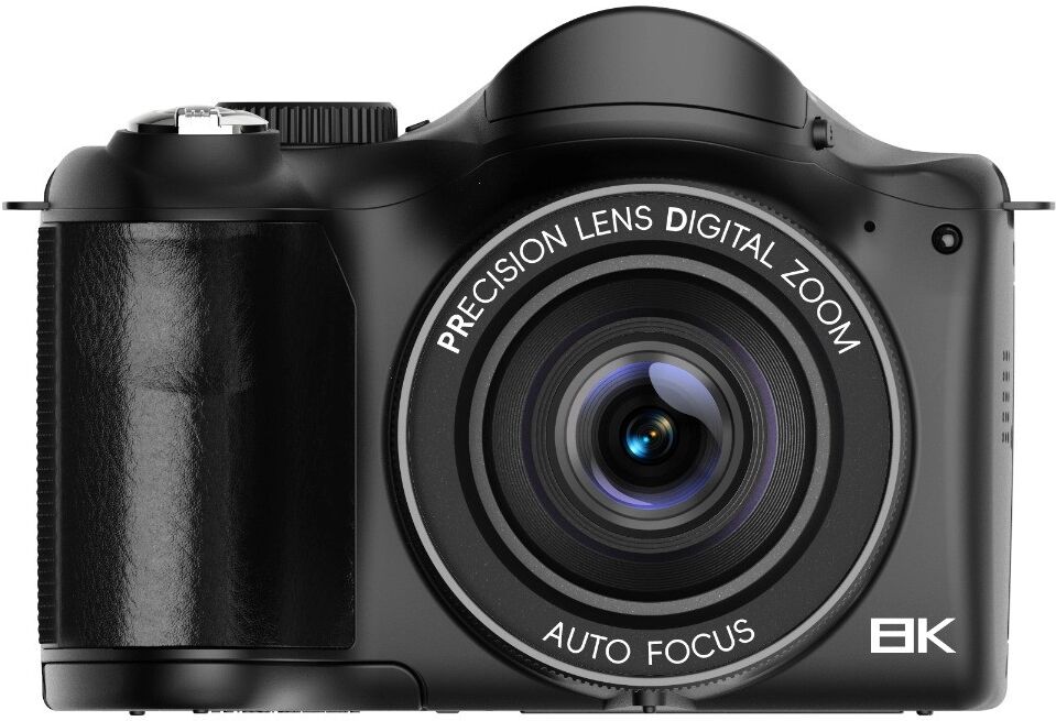 INF Spiegellose Kamera mit hochsensitivem CMOS-Sensor – 75MP, 4K/60FPS, 3.0 inch IPS-Touchscreen, Dual-Lens Picture-in-Picture,