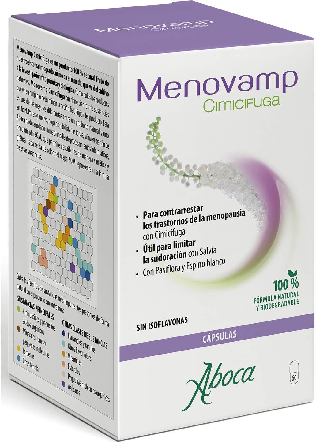 Aboca Menovamp Cimicífuga Cápsulas 60caps