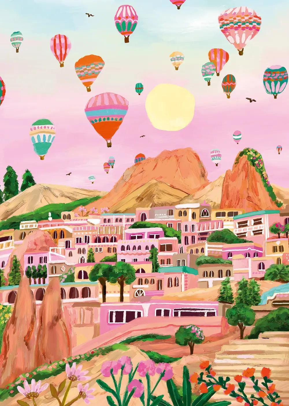 Pieces & Peace Puzzel Cappadocië, 1000 stukjes