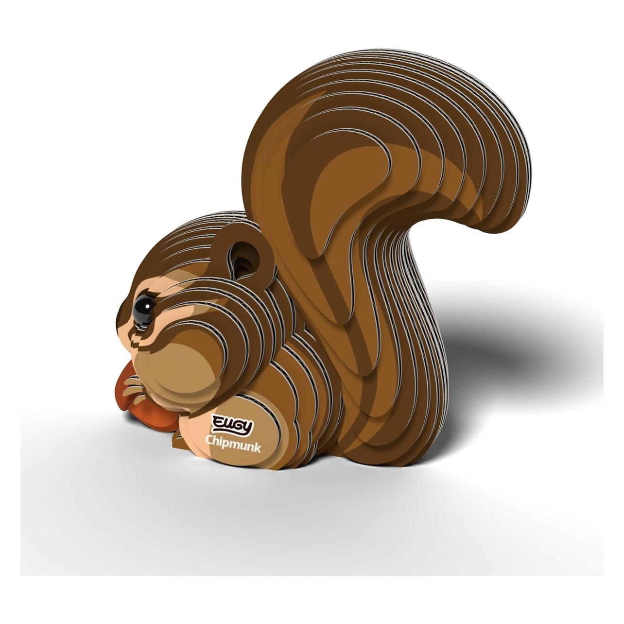 Eugy 3D Bastelset Streifenhörnchen (650041)