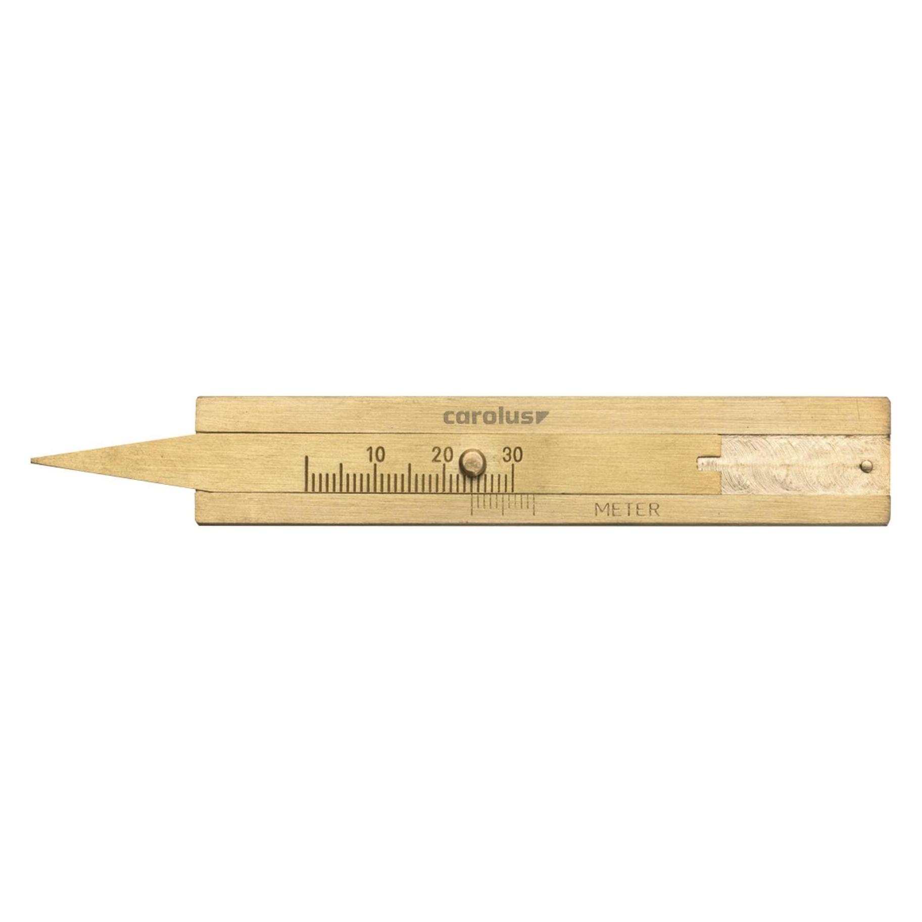 Gedore red R19201000 Reifenprofil-Tiefenmesser Messing (R19201000)
