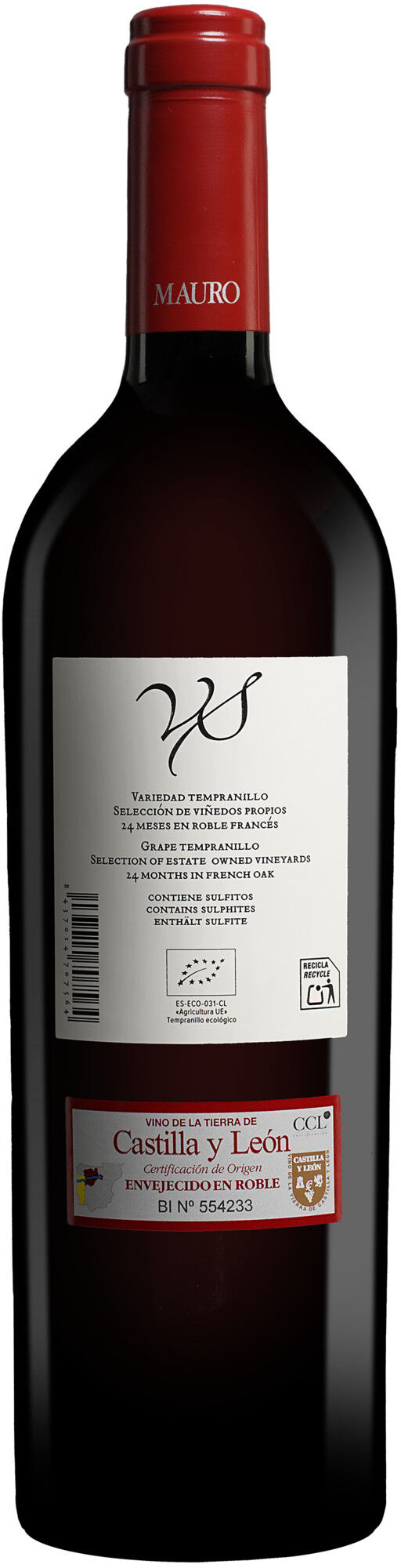 Mauro Vendimia Seleccionada 2022 14.5% Vol. Rotwein Trocken aus Spanien