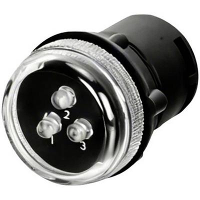 TRU COMPONENTS TC-14131060 LED-Signalleuchte Weiß Rund 400V