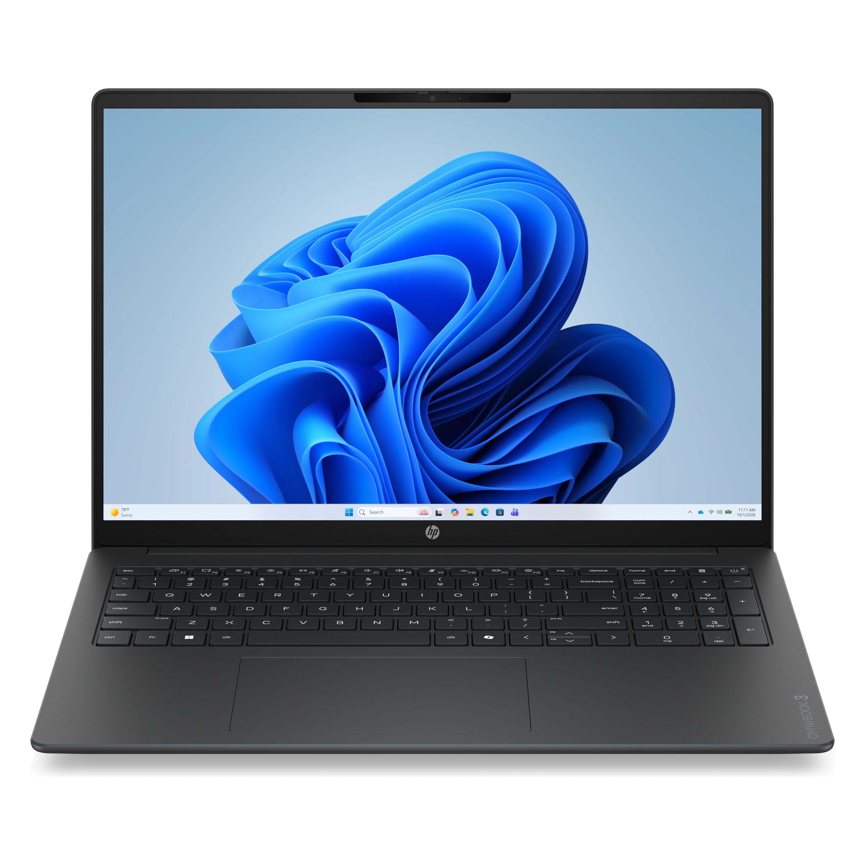 HP OmniBook 3 16-by0020nyx (16", 256 GB, 8 GB, US) (DC4L3EA)