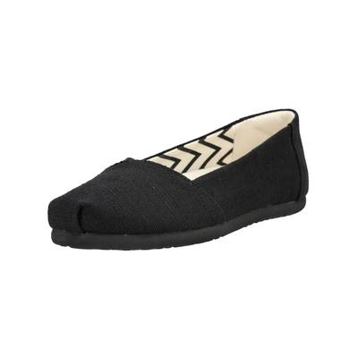 Ballerina TOMS "TOMS Ballerinas Textil", Damen, Gr. 36,5, schwarz, Textil, Schuhe Ballerina