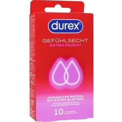 DUREX Gefühlsecht extra feucht Kondome 10 St