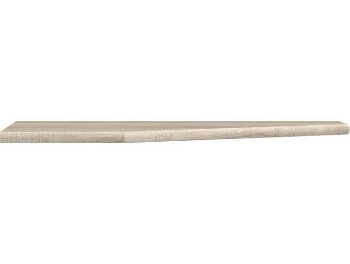 Tischelement FORTE Tempra , braun (sonoma eiche), B:72cm H:2,2cm T:72cm, Tische, Tischelement, ergänzt die Schreibtische der Serie Tempra