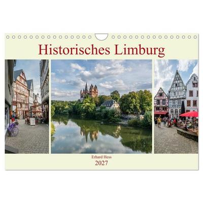 Historisches Limburg (Wandkalender 2027 DIN A4 quer), CALVENDO Monatskalender
