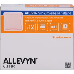 Allevyn Schaumverband 12x13 cm Haftend 12 ST