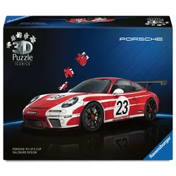 Ravensburger Puzzle - 3D Puzzle Iconics: Porsche 911 "Salzburg Edition"