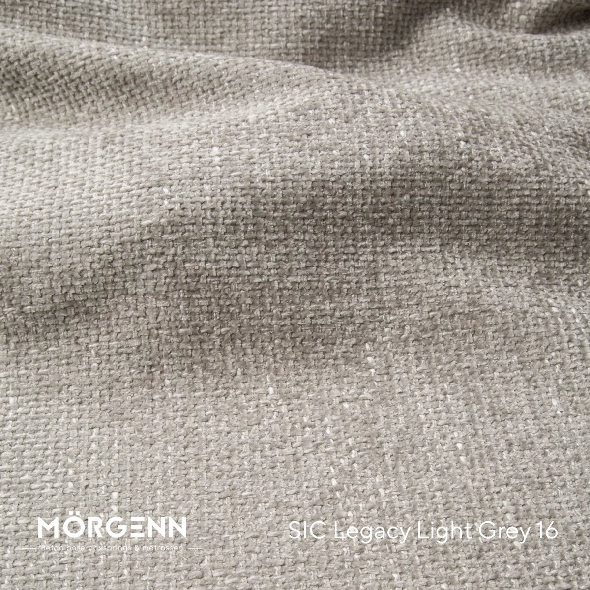 Mörgenn SIC Legacy Meubelstof voor Boxspring en Bed - Light Grey 16