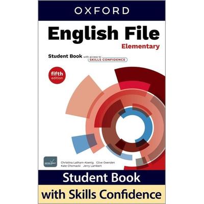 English File: Elementary: Student Book with Key, Taschenbuch von Christina Latham-Koenig,Clive Oxenden,Kate Chomacki,Jerry Lambert, Oxford University