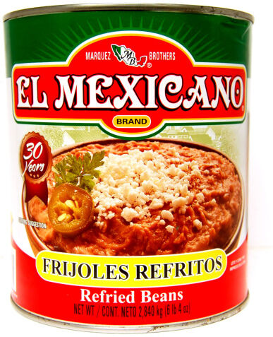 El Mexicano Pinto Beans Refried 3kg