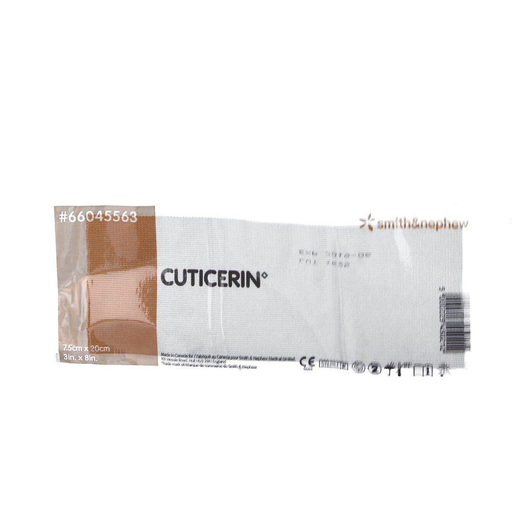 Cuticerin 7,5x20 cm Gaze m.Salbenbeschichtung 1 St Kompressen