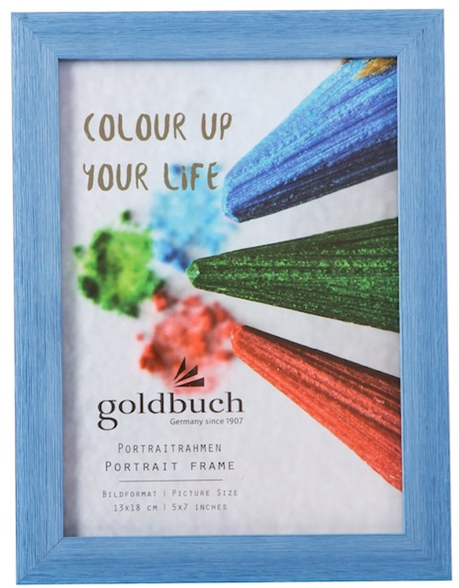 Goldbuch Fotolijst Colour up your life Blauw 13x18 cm
