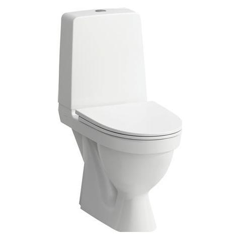 Laufen Kompas Klebetoilette mit verdecktem S-Schloss und offenem Spülrand und Clean Coat Beschichtun (H8271514007821)