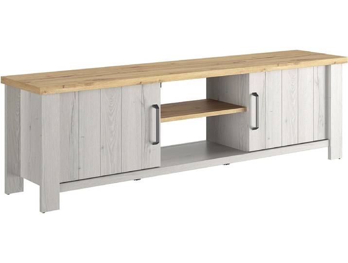 GAMI TV-Möbel SEQUOIA 200cm eiche gebleicht